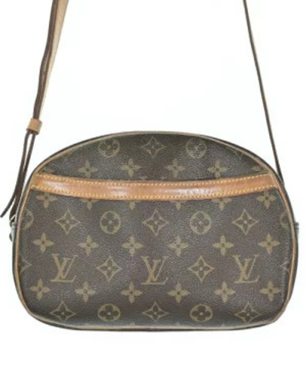 Louis Vuitton Shoulder Bag Brown Beige Cream All over